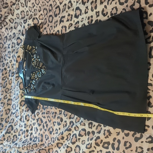 Alfani Petite A-Line Beaded Bodice Dress 10p - Picture 4 of 7